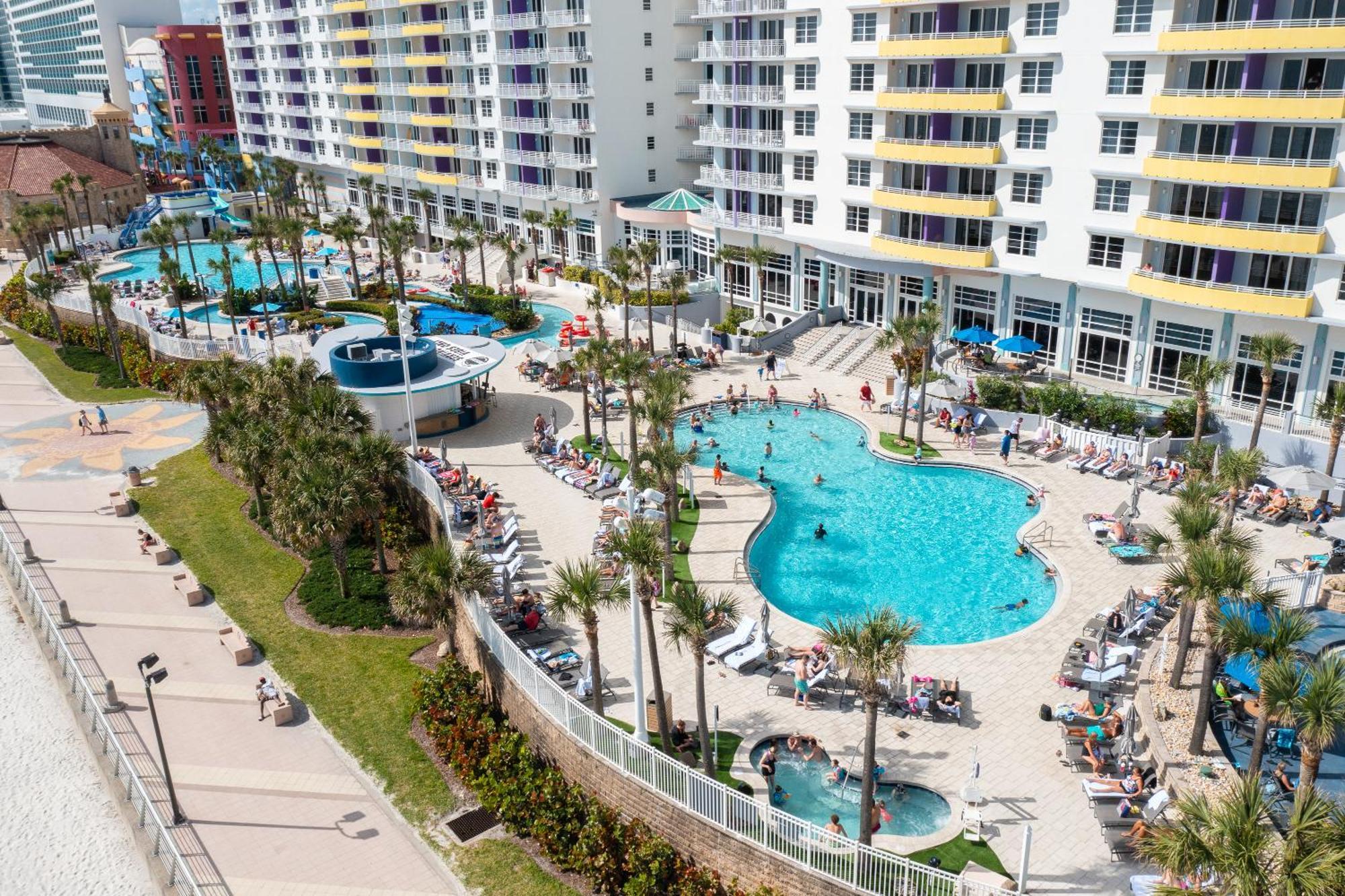 10Th Floor 2Br- Private Double Balcony- Ocean Walk Villa Daytona Beach Dış mekan fotoğraf